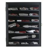Display Gifts Pocket Knife Display Case in Black,