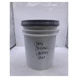 5 Gallon White Bucket - Gain Original Laundry Dete