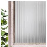 2 Ct. Window Glass Film, Ribbed Clear Appearance,