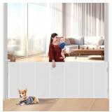 120' Retractable Baby Gate, 42' Tall with Reinfo