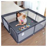 Baby Playpen 50 x 50' Indoor Play Pen with Breath