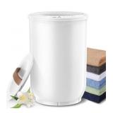 Flyhit Large Towel Warmer with Wood Handle, Auto