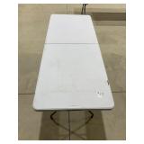 Peakform 6 Ft Plastic Folding Table with Carrying
