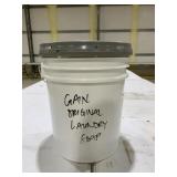 5 Gallon White Bucket - Gain Original Laundry Dete