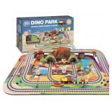 Dino Park Train Puzzle Playset, Ages 3-5 Years, Mo