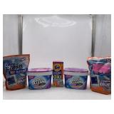 5 Ct Laundry Lot: (2) Oxi Clean Odor Blasters 3