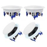 Herdio 4Pack 5.25' Flush Mount Bluetooth Ceiling