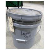 5 Gallon Grey Bucket Generic Laundry Soap