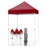 Eagle Peak 5x5 Pop Up Canopy Tent, Easy to Set Up,