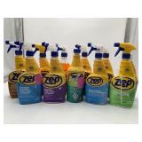 11 Ct Zep Lot- (3) Shower/Tub/Tile Cleaner, 32 Fl
