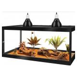 Prolee Bearded Dragon Tank, 81 Gallons, Mesh Roof,