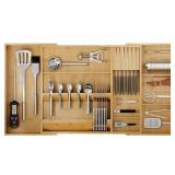 Silverware Organizer, Expands 17.7 to 29.2'/15.75
