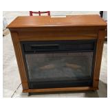 Portable Rolling Electric Infrared Mantel