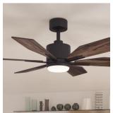 Patriot Lighting Athens 44' Black Indoor LED Ceil