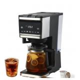 3-in-1 Single Serve Coffee Machine- 12 Cup Capacit