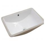 Fresca Undermount Sink, Approx 18' x 14' White P