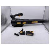 Yardworks 20v Leaf Blower - Battery/Charger Includ