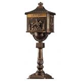 Mailbox Rustproof Cast Aluminum Locking Security P