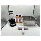 5 Ct. Pet Lot - (1) Stainless Steel Cat Litter Pan