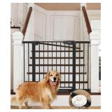 Cumbor Safety Gate Fits 29.7 - 46', Black