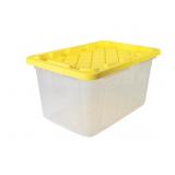 10 Pc Performax 17 Gallon Tote Set, (5) Transparen