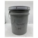 5 Gallon Grey Bucket Generic Laundry Soap