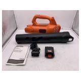 Black+Decker 20v Axial Blower - Battery/Charger In