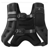 Weighted Vest for Weight Training - Black, 20 Lb.,