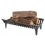 24 Inch Fireplace Cast Iron Grate with 4' Leg Cle