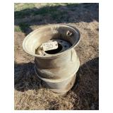 2) 8 Hole 15in Implement Rims
