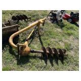 Danuser 3pt Digger w/12' & 14' Bits