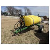 300 gal pull type field sprayer