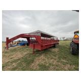 Gooseneck Cattle Trailer 24" x 80"