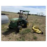 John Deere 670 Lawn tractor w/Belly Mower 5'