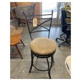 Metal Swivel Counter Chair 24" H