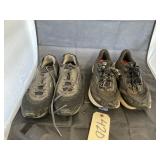 2 pr. Tennis shoes sz. Unknown