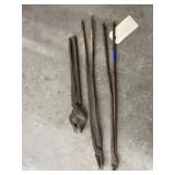 3 pc. Iron Workers Tongs