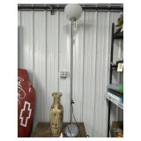 Floor Lamp - tall vase - 2 Umbrellas