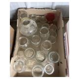 Box of asstd. Canning jars