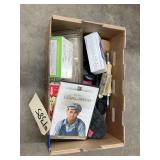 Mirrored vanity tray, cirkul flavor cartridge, DVD