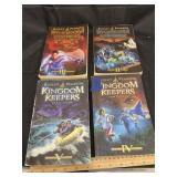 4 paperback books Kingdom Keepers