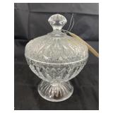 Glass Candy Dish w/ lid