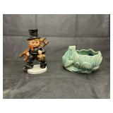 Trinket Dish & Decorative Boy Figurine