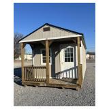 Dersken Portable Building 11ft x 24 ft w/4ft Porch