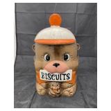 Dog Biscuit Treat Jar w/ lid