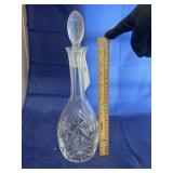 Glass Decanter w/ stopper