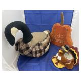Decorative Duck, Ceramic Turkey, Fall Dï¿½cor