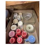 Asstd. Mugs, Baking Dish, & bowls