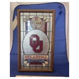 Framed OU Mirrored Clock