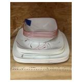 17 pcs. Corelle Plates & Bowls